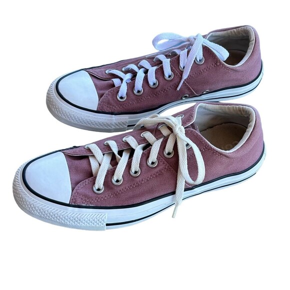 Converse Pink Low-Top Sneakers - Picture 3 of 10